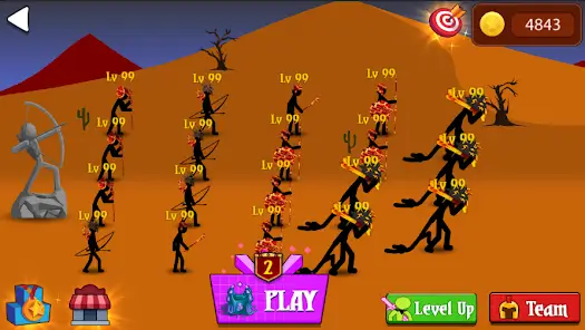 تحميل لعبة Stickman War: Defense Battle مهكرة Apk للاندرويد 2026 أخر إصدار مجانا