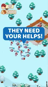 تحميل لعبة Icy Village: Tycoon Survival مهكرة Apk للاندرويد 2026 أخر إصدار مجانا