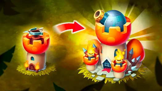 تحميل لعبة Mushroom Wars 2 مهكرة Apk للاندرويد 2026 أخر إصدار مجانا
