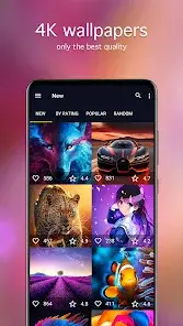 تحميل تطبيق الخلفيات 7Fon Wallpapers مهكر Apk للاندرويد 2026 أخر إصدار مجانا