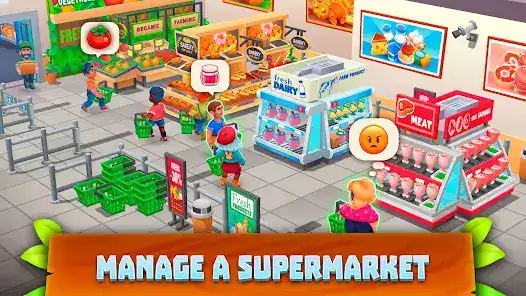 تحميل لعبة Supermarket Village مهكرة Apk للاندرويد 2026 أخر إصدار مجانا