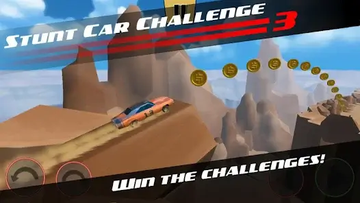 تحميل لعبة Stunt Car Challenge 3 مهكرة Apk للاندرويد 2026 أخر إصدار مجانا