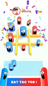 تحميل لعبة Eat Tac Toe مهكرة Apk للاندرويد 2026 أخر إصدار مجانا