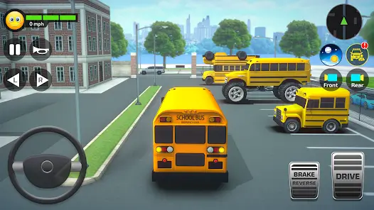 تحميل لعبة School Bus Simulator Driving مهكرة Apk للاندرويد 2026 أخر إصدار مجانا