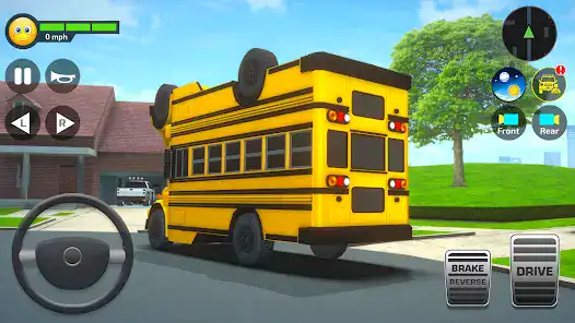 تحميل لعبة School Bus Simulator Driving مهكرة Apk للاندرويد 2026 أخر إصدار مجانا