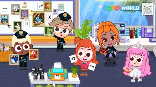 تحميل لعبة Papo Town World مهكرة Apk للاندرويد 2026 أخر إصدار مجانا