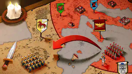 تحميل لعبة Grow Empire: Rome مهكرة للاندرويد Apk أخر إصدار 2026 مجانا