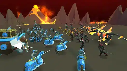 تحميل لعبة Epic Battle Simulator 2 مهكرة Apk للاندرويد 2026 أخر إصدار مجانا