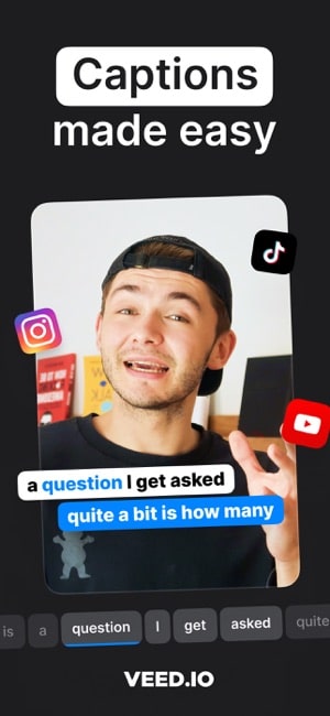 تحميل تطبيق Veed Captions مهكر Apk للاندرويد 2026 أخر إصدار مجانا