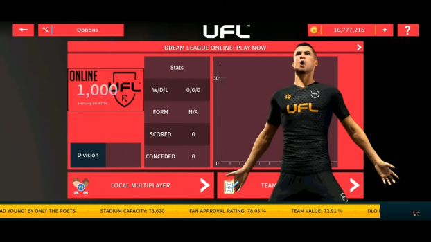 تحميل لعبة UFL Football Mobile مهكرة Apk للاندرويد 2026 أخر إصدار مجانا