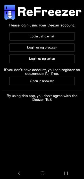 تحميل تطبيق ReFreezer Premium مهكر Apk للاندرويد 2026 أخر إصدار مجانا