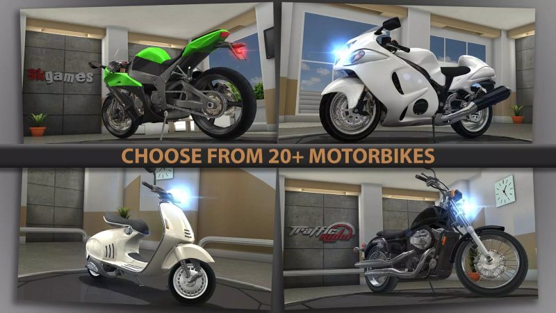 تحميل لعبة ترافيك رايدر Traffic Rider مهكرة Apk للاندرويد 2026 أخر إصدار مجانا