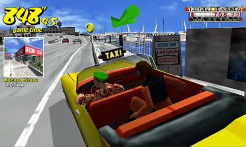 تحميل لعبة Crazy Taxi Classic مهكرة Apk للاندرويد 2026 أخر إصدار مجانا