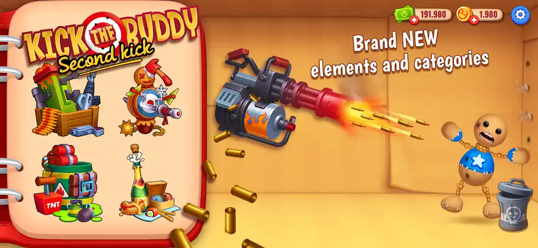تحميل لعبة Kick The Buddy 2 مهكرة Apk للاندرويد 2026 أخر إصدار مجانا