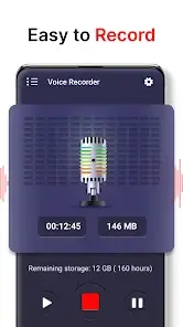تحميل مسجل الصوت Voice Recorder مهكر Apk للاندرويد 2026 أخر إصدار مجانا