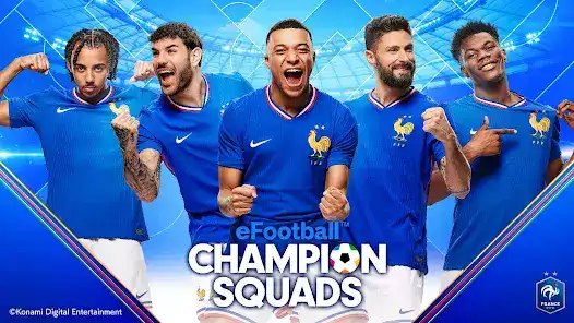 تحميل لعبة بيس سكواد eFootball CHAMPION SQUADS مهكرة Apk للاندرويد 2026 أخر إصدار مجانا