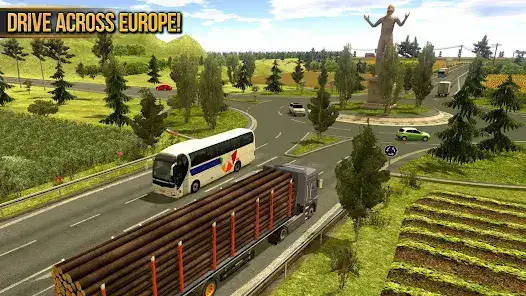 تحميل لعبة Truck Simulator Europe 2018 مهكرة Apk للاندرويد أخر إصدار مجانا