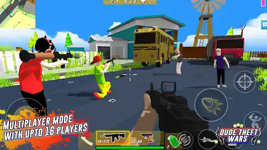 تحميل لعبة Dude Theft Wars مهكرة Apk للاندرويد 2026 أخر إصدار مجانا