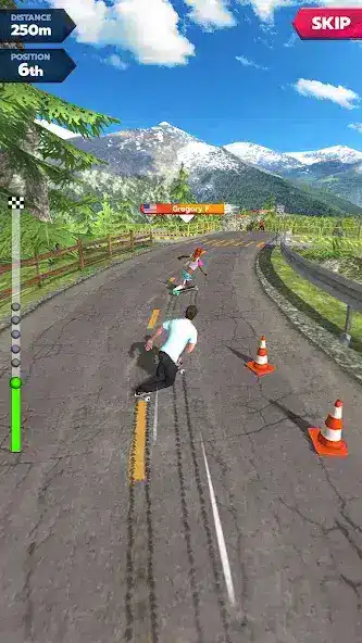 تحميل لعبة Downhill Race League مهكرة Apk للاندرويد 2026 أخر إصدار مجانا