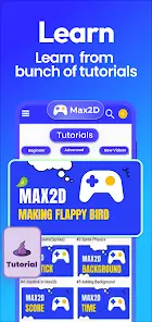 تحميل برنامج Max2D مهكر Apk لتصميم الالعاب للاندرويد 2026 أخر إصدار مجانا