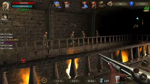 تحميل لعبة Dungeon Shooter Dark Temple مهكرة Apk للاندرويد 2026 أخر إصدار مجانا