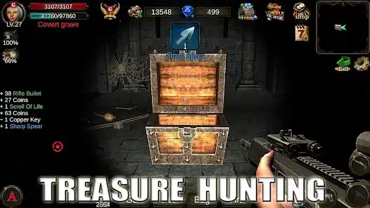 تحميل لعبة Dungeon Shooter Dark Temple مهكرة Apk للاندرويد 2026 أخر إصدار مجانا