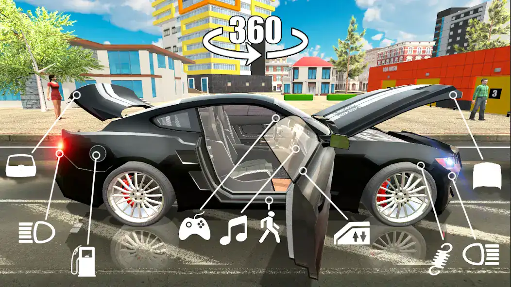 تحميل لعبة محاكي السيارات Car Simulator 2 مهكرة Apk للاندرويد 2026 أخر إصدار مجانا