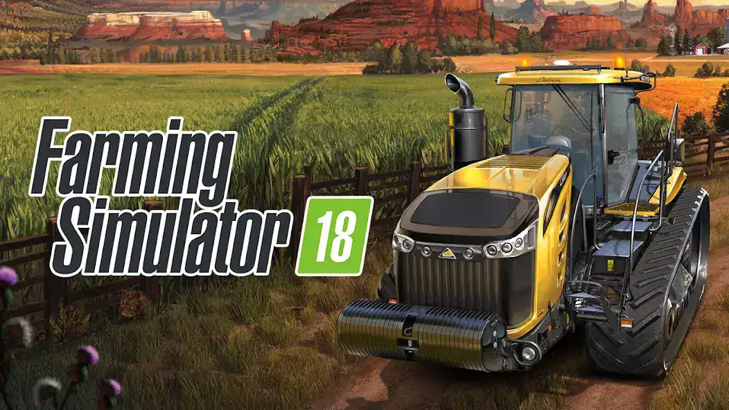 تحميل لعبة Farming Simulator 18 مهكرة Apk للاندرويد 2026 أخر إصدار مجانا
