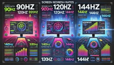 قائمة الهواتف التى تدعم معدل تحديث الشاشة 90 و 120 و 144 هرتز
