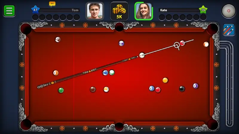 تحميل لعبة البلياردو 8 Ball Pool مهكرة Apk نقود وسهم طويل للاندرويد 2026 أخر إصدار مجانا