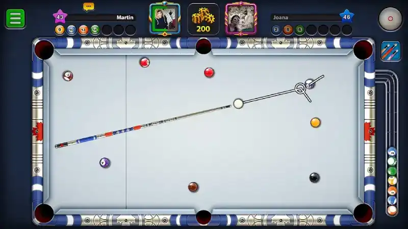 تحميل لعبة البلياردو 8 Ball Pool مهكرة Apk نقود وسهم طويل للاندرويد 2026 أخر إصدار مجانا