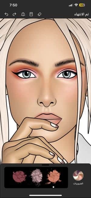 تحميل تطبيق prêt-à-makeup لتعلم المكياج للبنات للاندرويد 2026 أخر إصدار مجانا