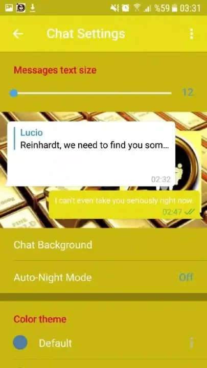 تحميل الماسنجر الذهبي (جولد) Messenger Gold ابو عرب مهكر Apk للاندرويد 2026 أخر إصدار مجانا