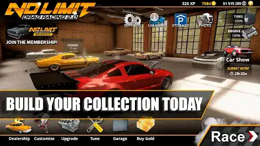 تحميل لعبة No Limit Drag Racing 2 مهكرة Apk للاندرويد 2026 أخر إصدار مجانا