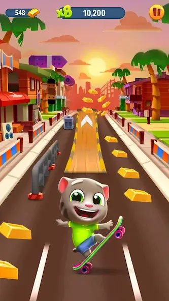 تحميل لعبة Talking Tom Gold Run 2 مهكرة Apk للاندرويد 2026 أخر إصدار مجانا