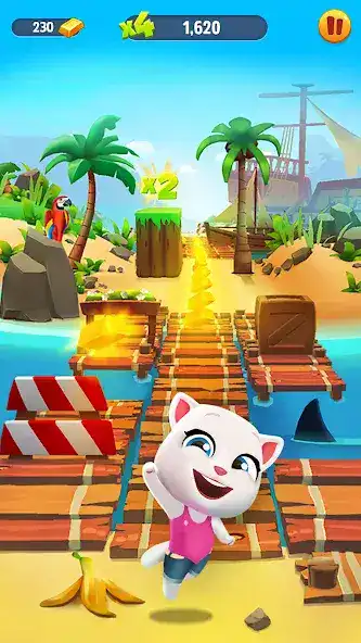 تحميل لعبة Talking Tom Gold Run 2 مهكرة Apk للاندرويد 2026 أخر إصدار مجانا