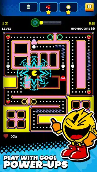 تحميل لعبة باك مان PAC-MAN مهكرة Apk للاندرويد 2026 أخر إصدار مجانا