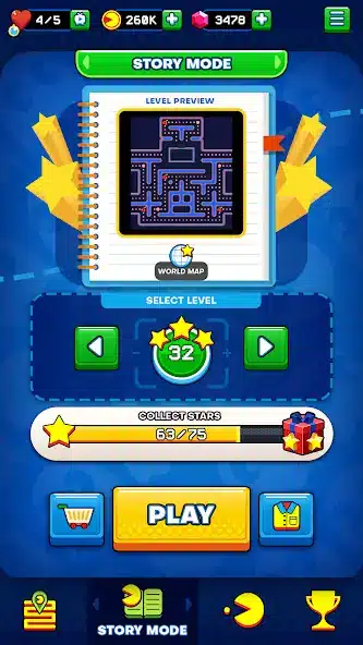 تحميل لعبة باك مان PAC-MAN مهكرة Apk للاندرويد 2026 أخر إصدار مجانا