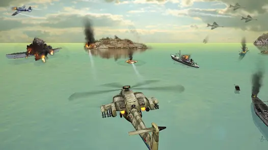 تحميل لعبة Gunship Strike 3D مهكرة Apk للاندرويد 2026 أخر إصدار مجانا