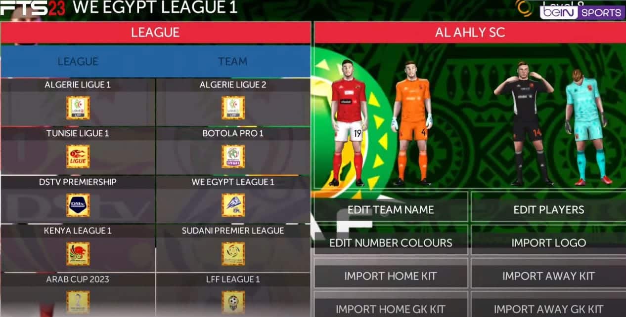 تحميل لعبة Fts 2026 الدوري المصري بدون انترنت تعليق عربي للاندرويد أخر إصدار مجانا