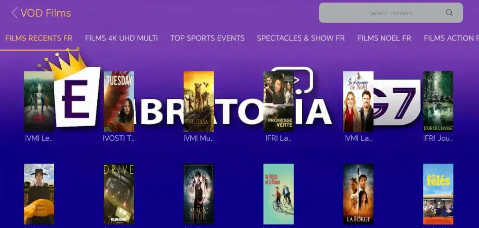 تحميل برنامج الإمبراطورية Embratoria G10 مهكر Apk لمشاهدة المباريات والقنوات للاندرويد 2026 أخر إصدار مجانا