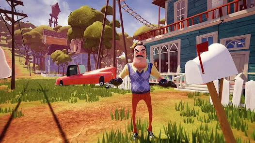 تحميل لعبة الجار النفسية Hello Neighbor مهكرة Apk للاندرويد 2026 أخر إصدار مجانا