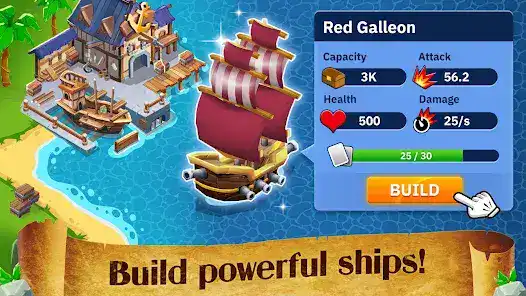 تحميل لعبة Idle Pirate Tycoon مهكرة Apk للاندرويد 2026 أخر إصدار مجانا