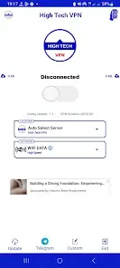 تحميل تطبيق High tech vpn مهكر Apk للاندرويد 2026 أخر إصدار مجانا