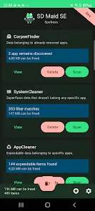 تحميل تطبيق SD Maid 2 SE مهكر Apk للاندرويد 2026 أخر إصدار مجانا
