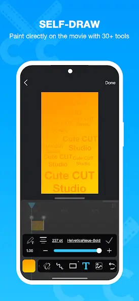 تنزيل كيوت كات Cute Cut Pro مهكر Apk للاندرويد 2026 أخر إصدار مجانا