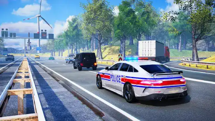 تحميل لعبة Real Police Car Simulator مهكرة Apk للاندرويد 2026 أخر إصدار مجانا
