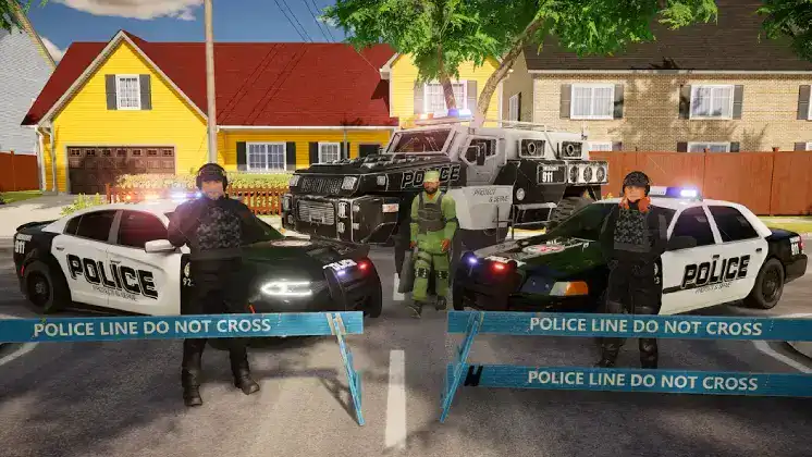 تحميل لعبة Real Police Car Simulator مهكرة Apk للاندرويد 2026 أخر إصدار مجانا