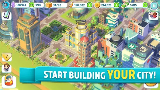 تحميل لعبة بناء المدن City Mania: Town Building Apk للاندرويد 2026 أخر إصدار مجانا