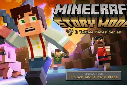 تحميل ماينكرافت ستوري مود Minecraft Story Mode مهكرة Apk للاندرويد 2026 أخر إصدار مجانا